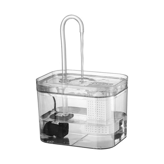 1.5L Cat Water Dispenser Automatic Circulation Flow Silent Non Wet Mouth Water Dispenser Pet Supplies